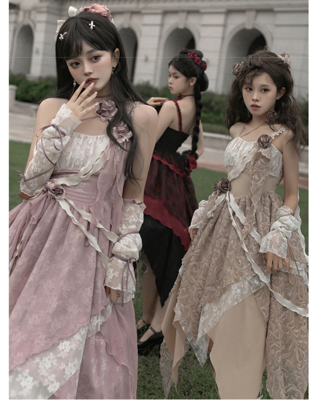 [Sweet Lolita] Anomalous Lace Summer Dress