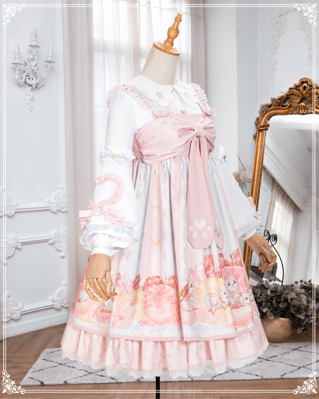 [Sweet Lolita] Pastel Animal Dress