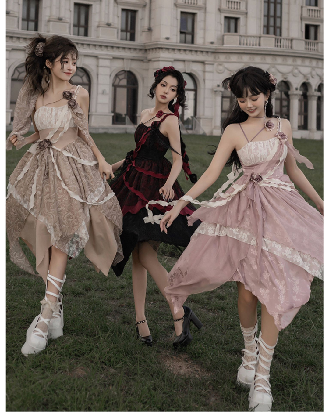 [Sweet Lolita] Anomalous Lace Summer Dress