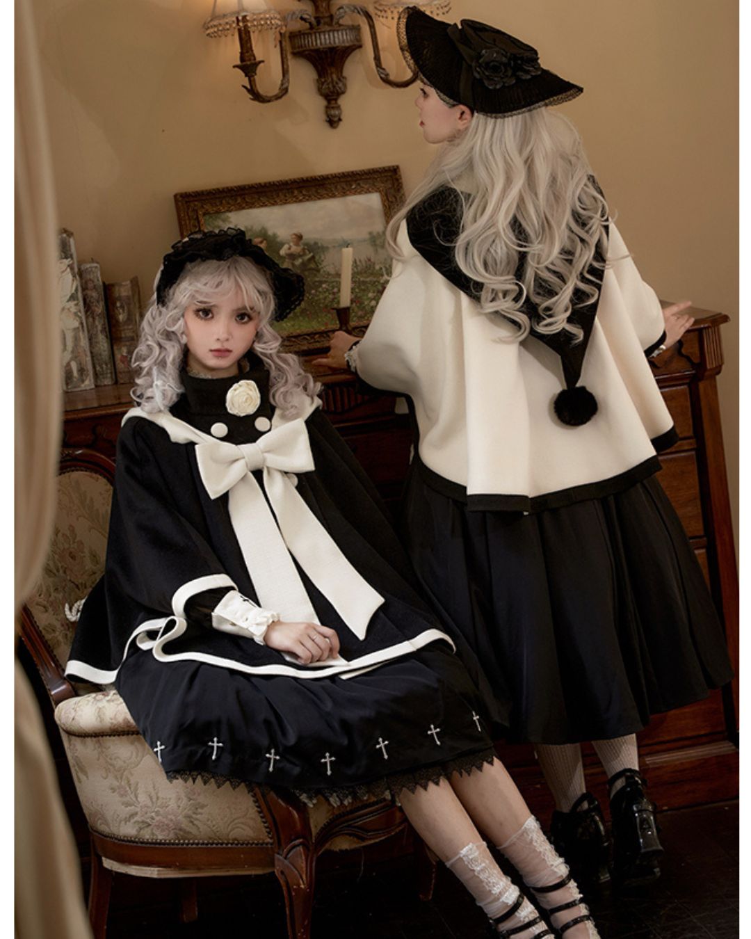 [Classic Lolita] Elegant Cape Coat