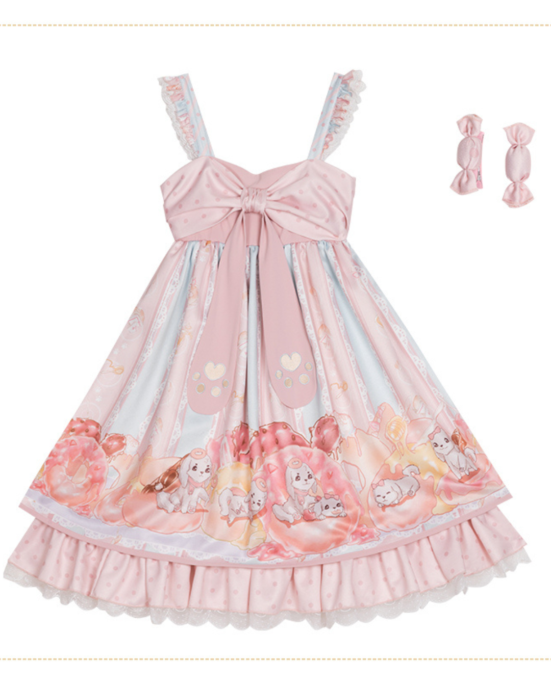 [Sweet Lolita] Pastel Animal Dress