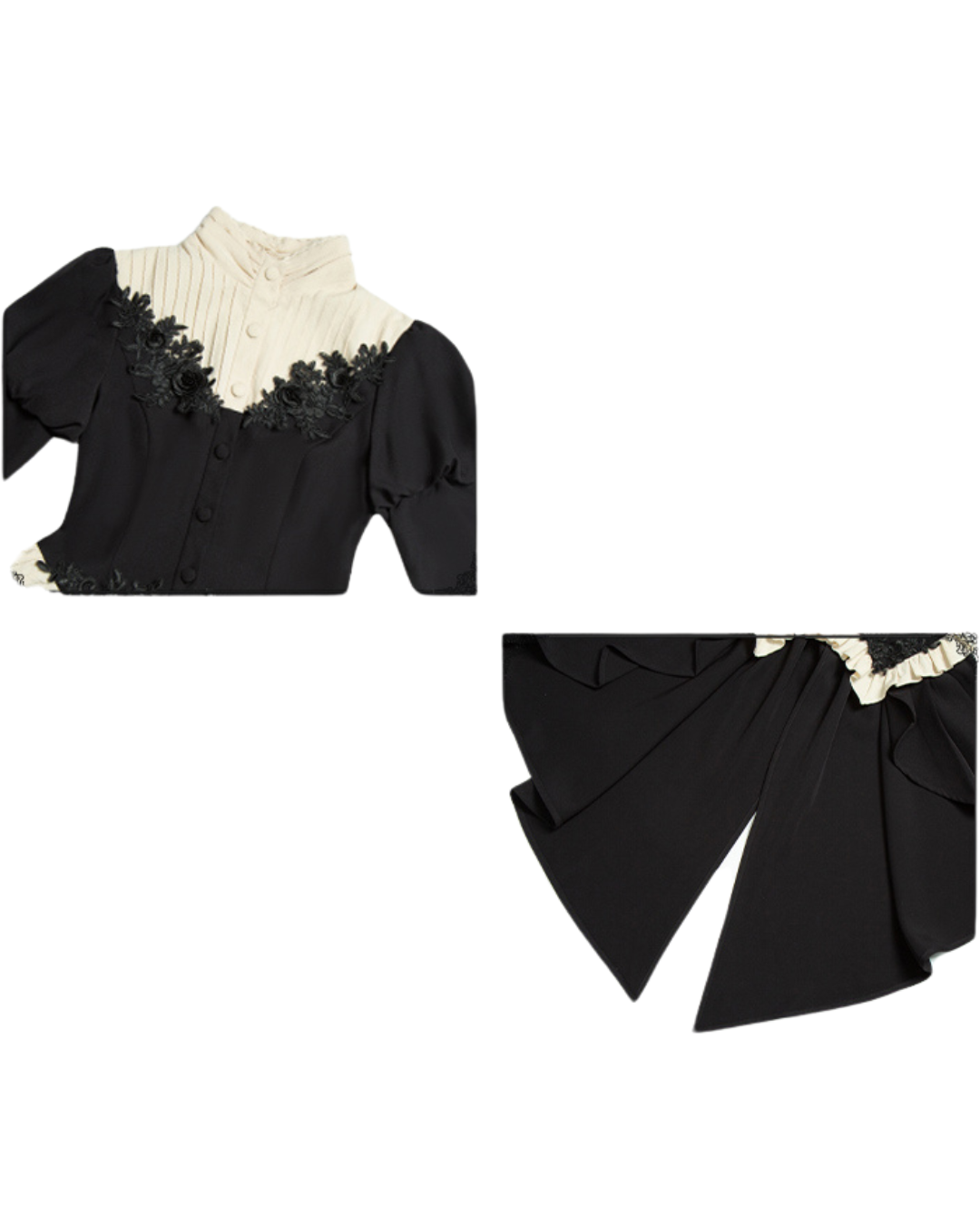 [Gothic&Lolita] Tuxedo Dress 2type