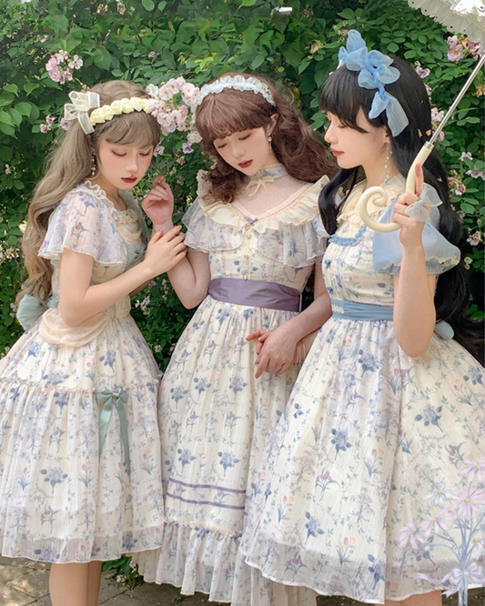 [Sweet Lolita] Summer Style Chiffon Dress　