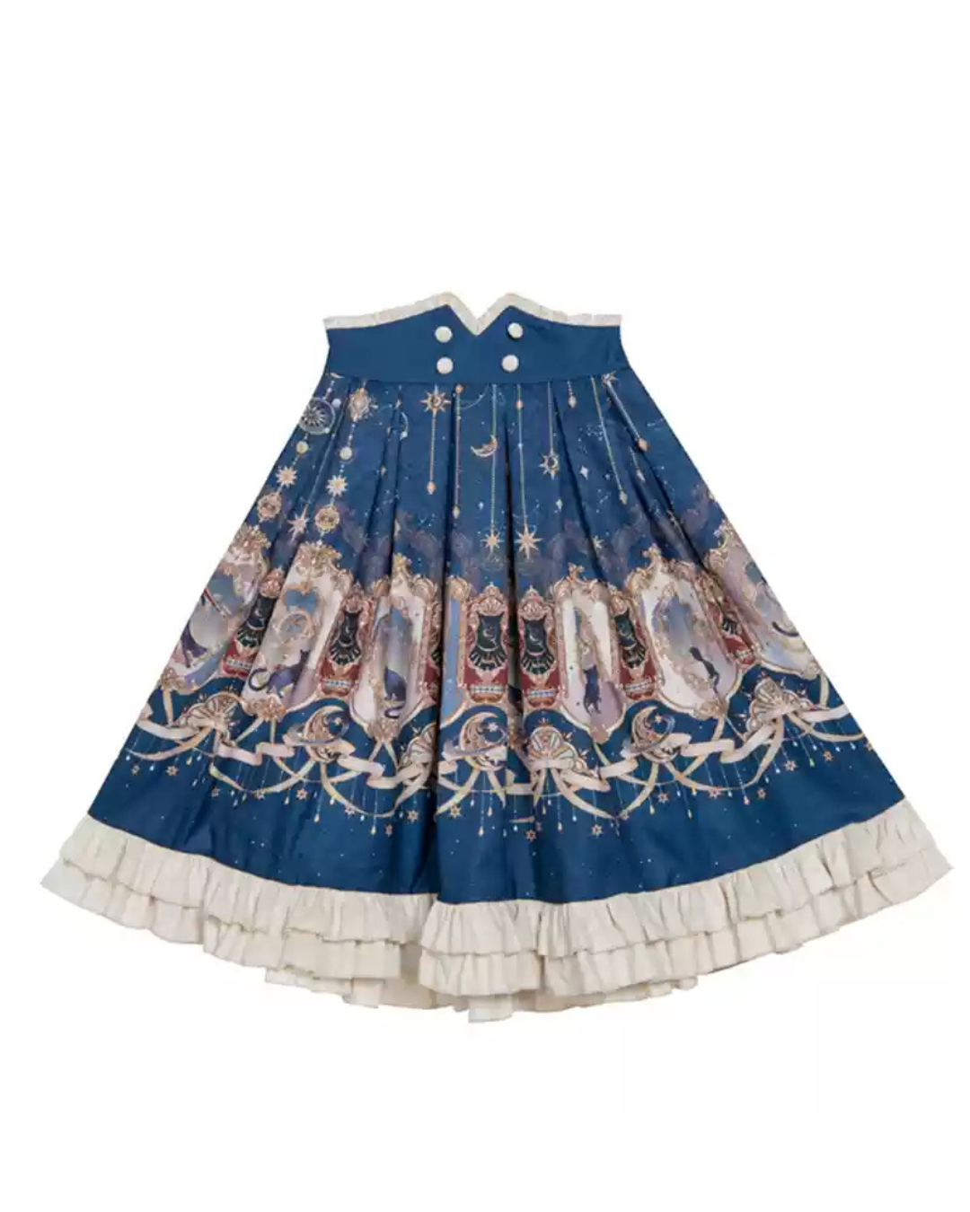 [Classic Lolita] Classic Retro Blue Dress