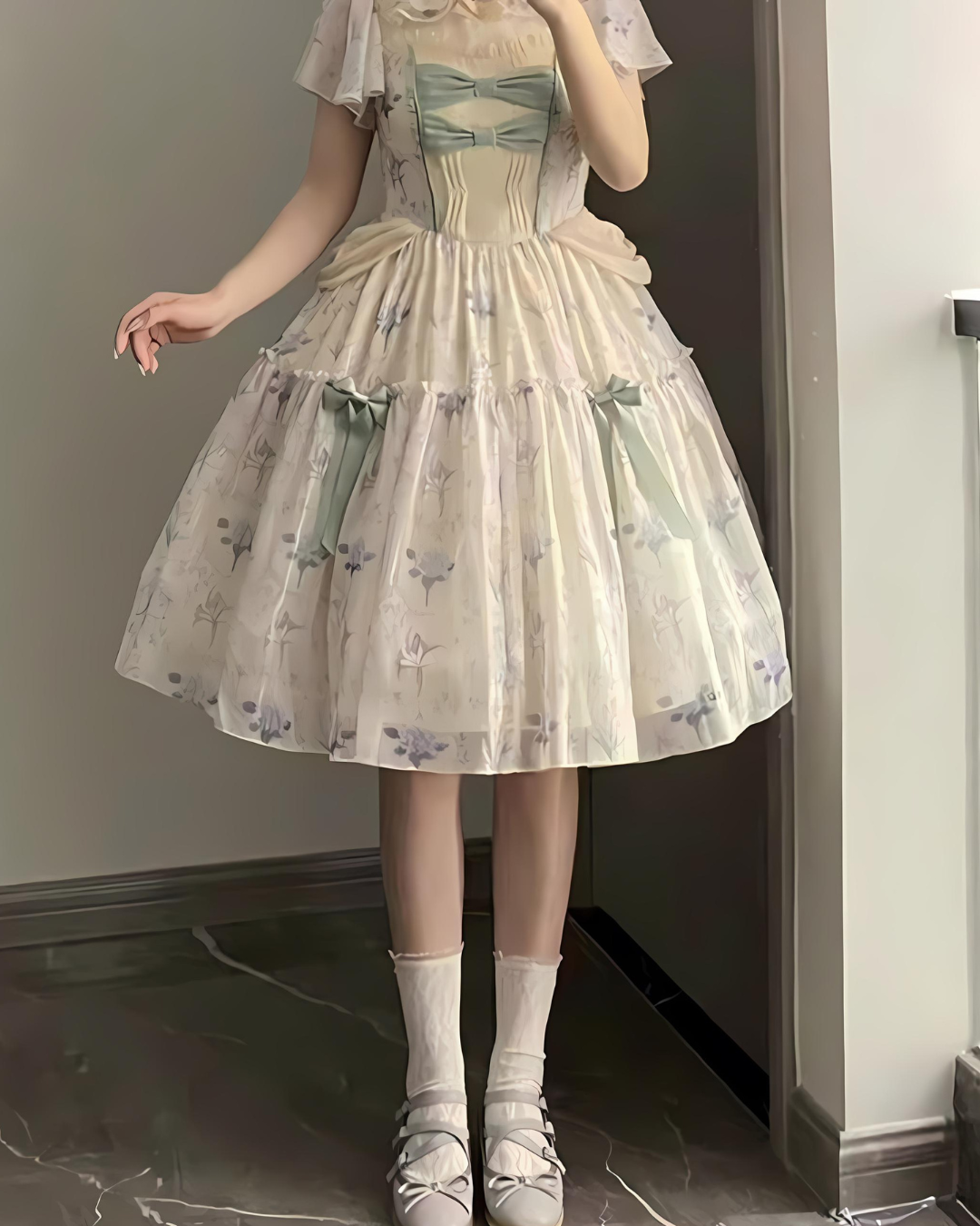 [Sweet Lolita] Summer Style Chiffon Dress　