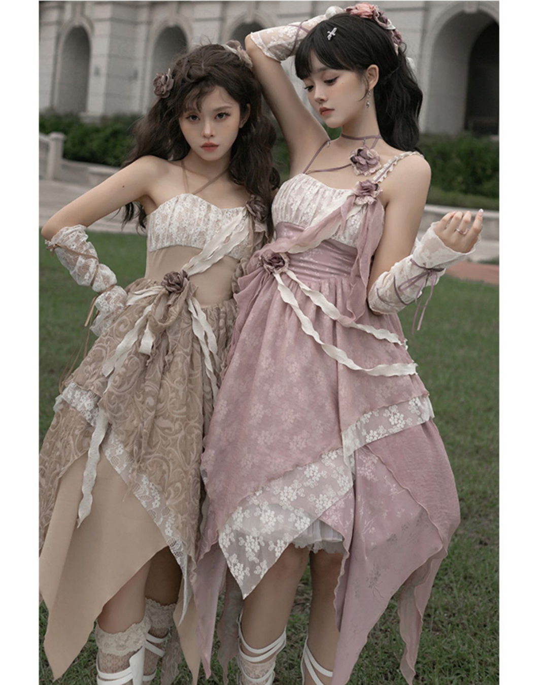 [Sweet Lolita] Anomalous Lace Summer Dress