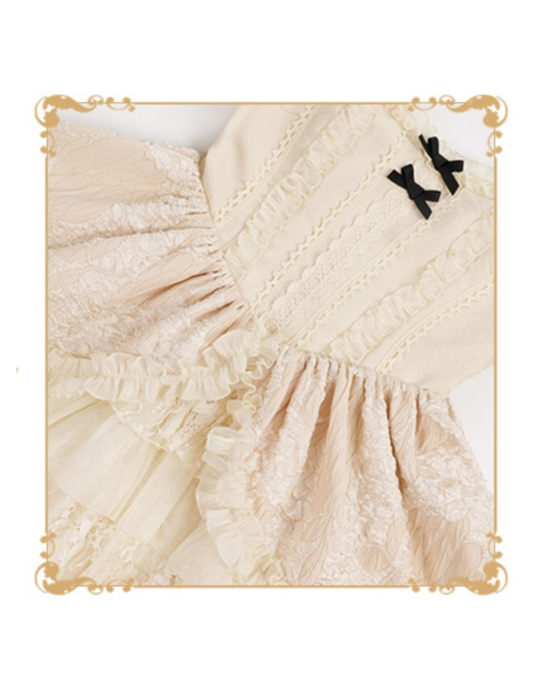 [Classic Lolita] Ivory Lace JSK