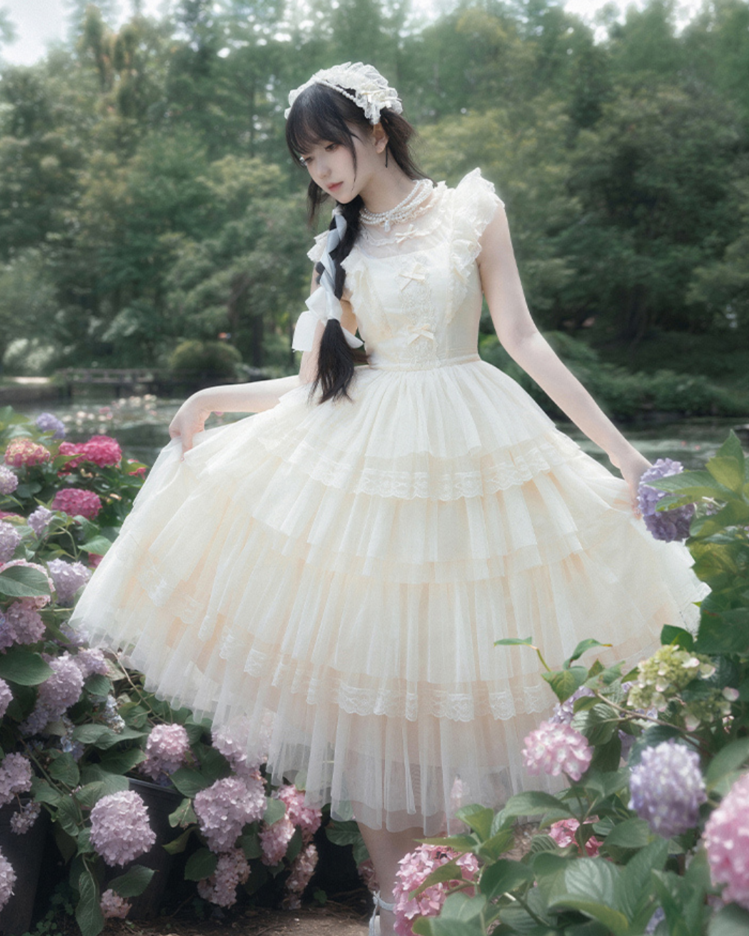 [Sweet Lolita] Couture White Dress