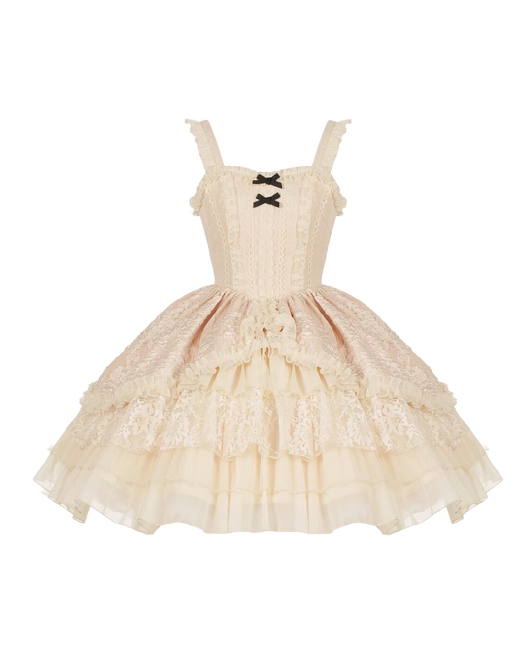 [Classic Lolita] Ivory Lace JSK