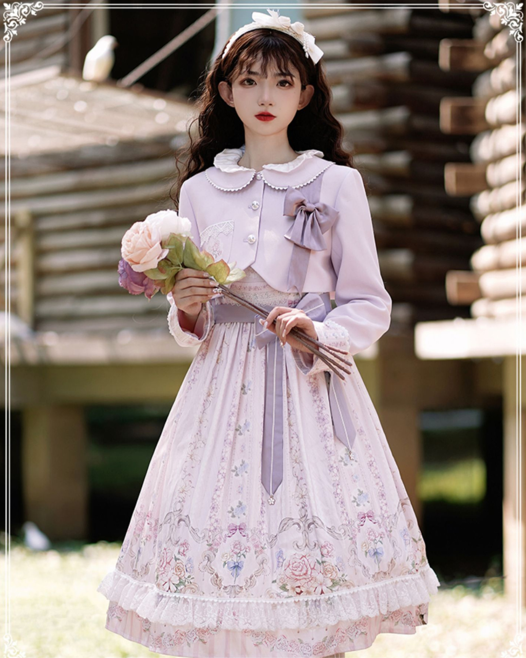 [Sweet Lolita] Elegant Purple Dress