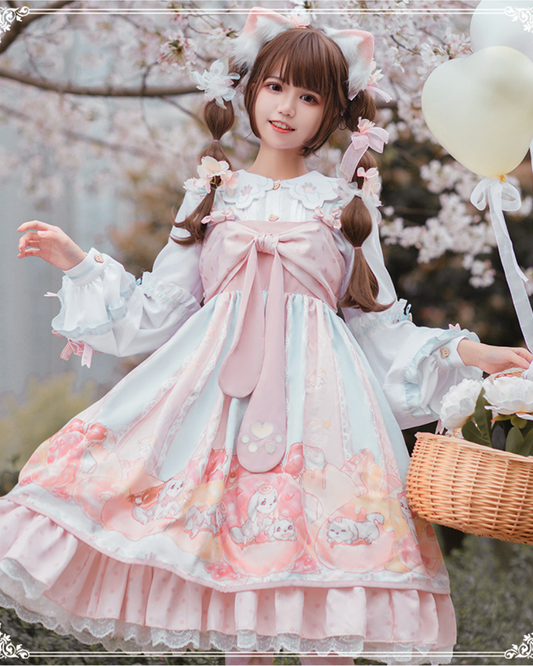 [Sweet Lolita] Pastel Animal Dress