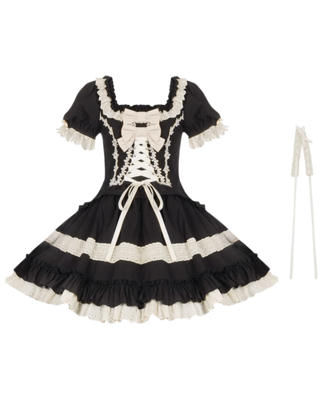 [Classic Lolita] Black Elegant Dress