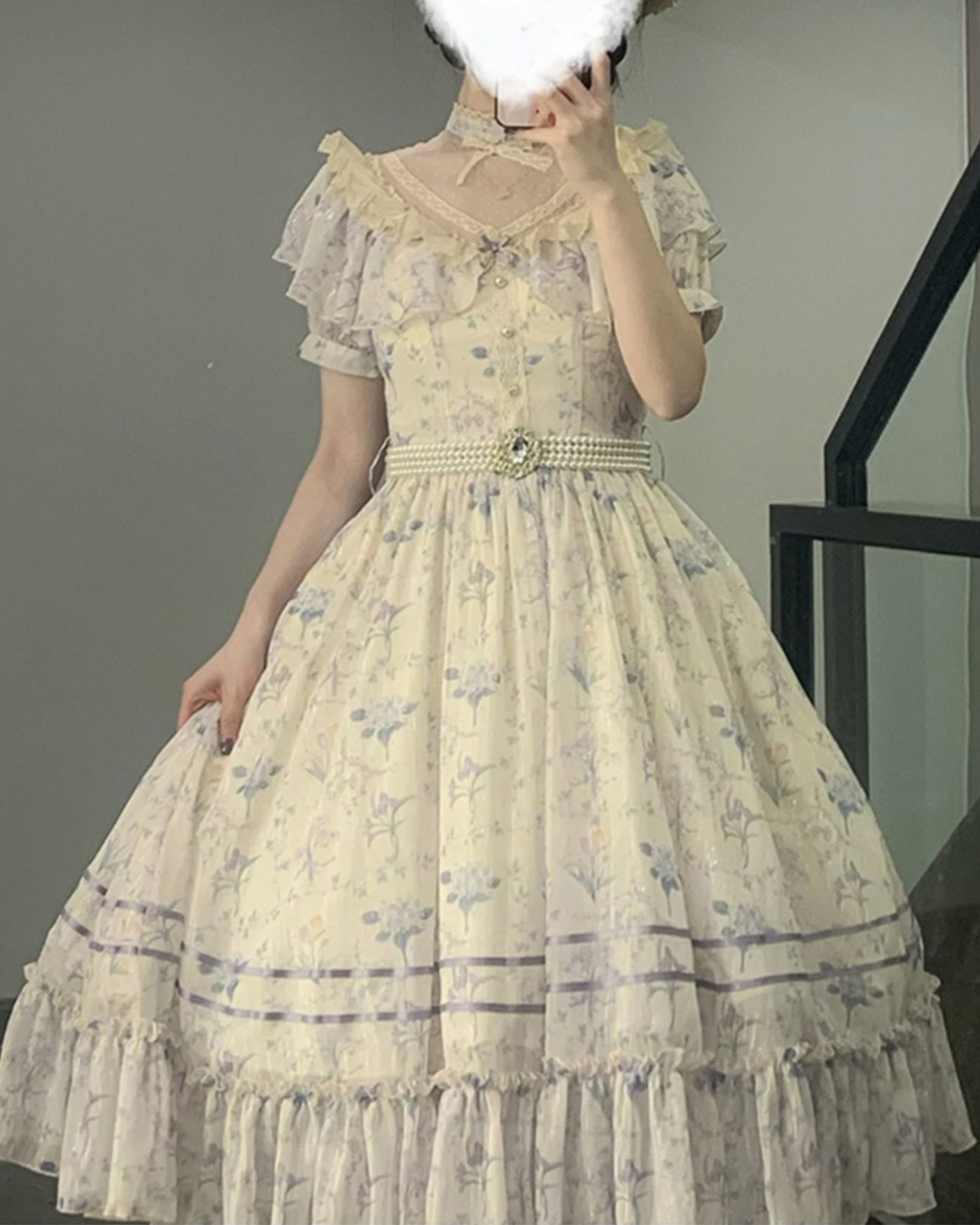 [Sweet Lolita] Summer Style Chiffon Dress　