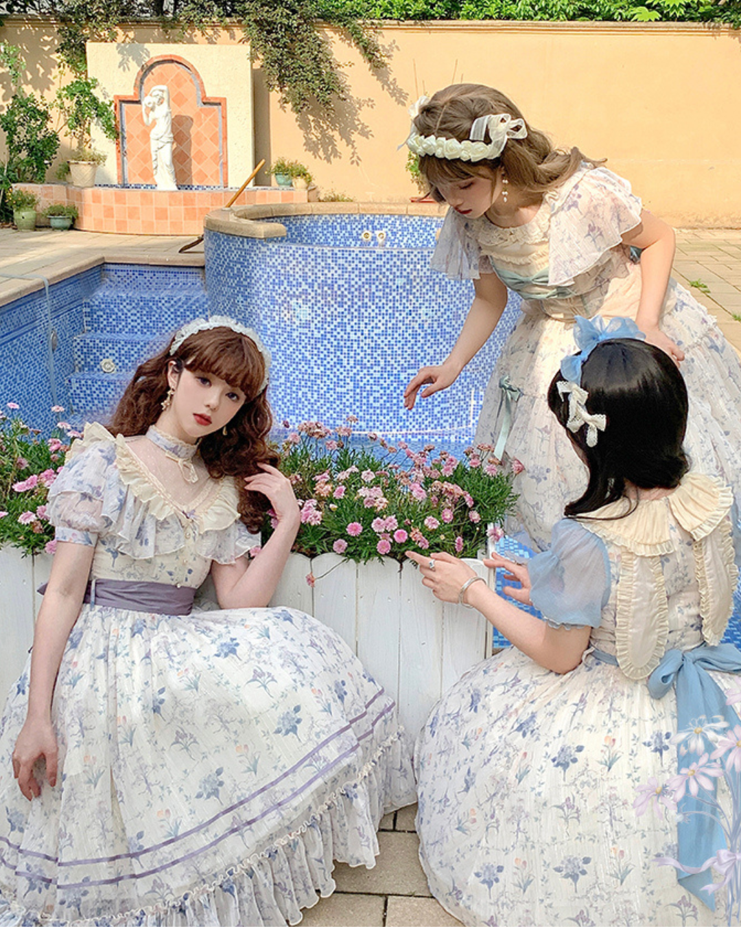 [Sweet Lolita] Summer Style Chiffon Dress　