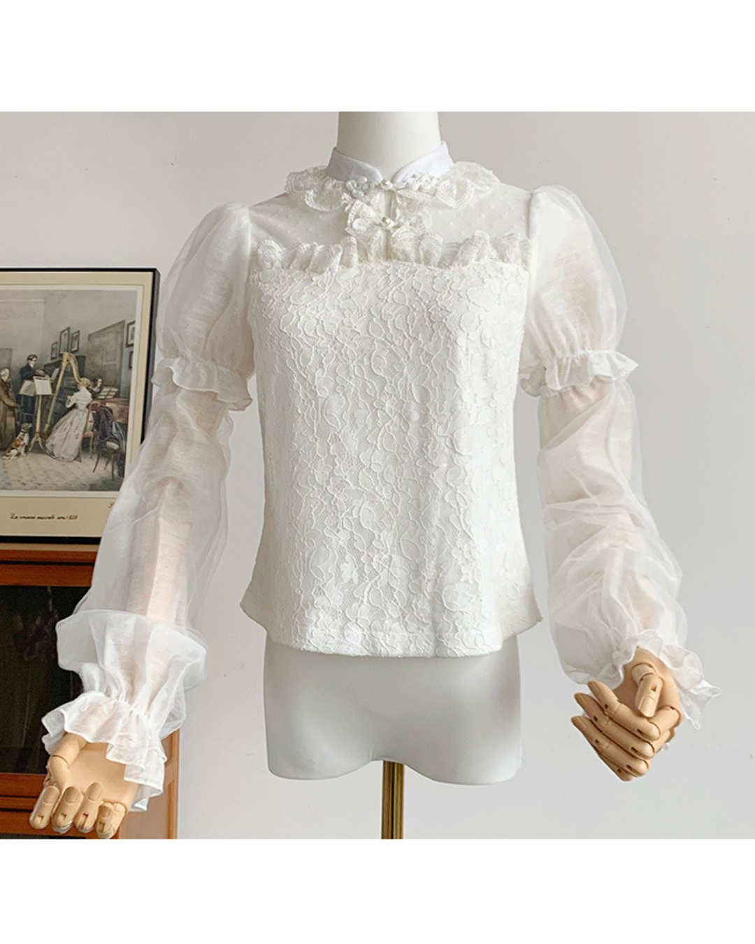 3-Color Multi-Lolita Blouse