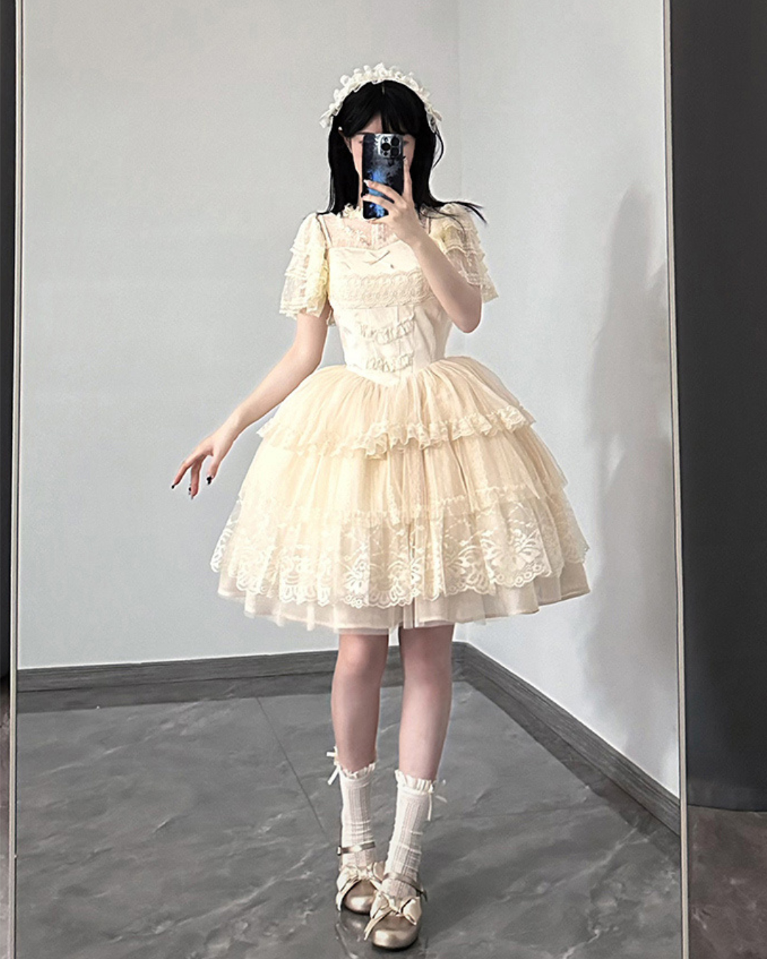 [Sweet Lolita] Couture White Dress