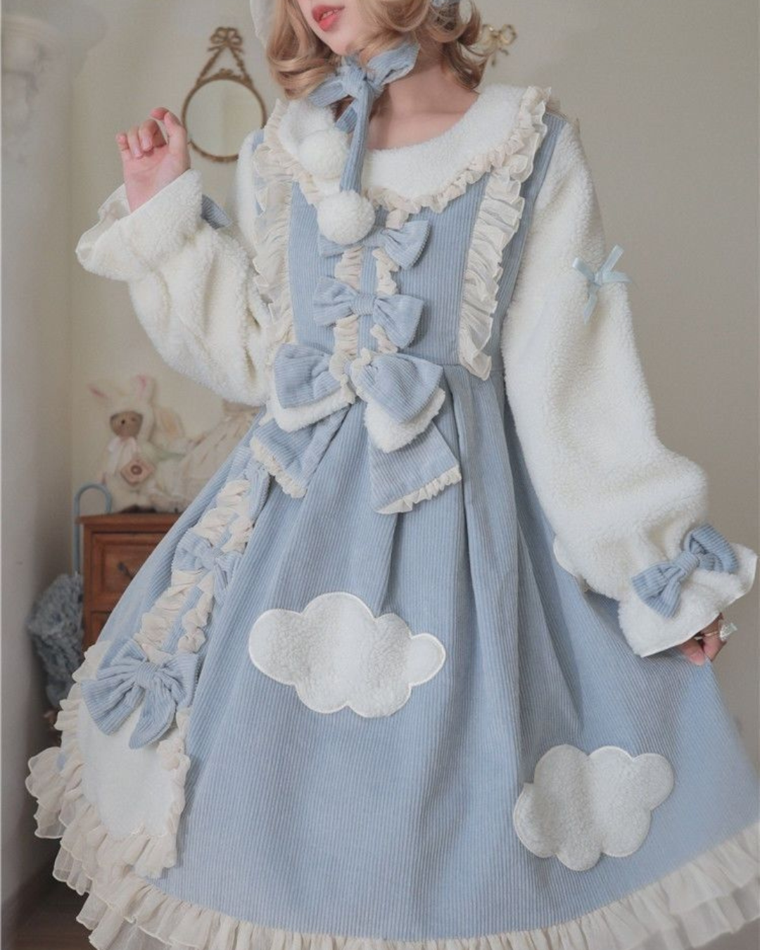 [Sweet Lolita] Dream Cute Fleece Dress