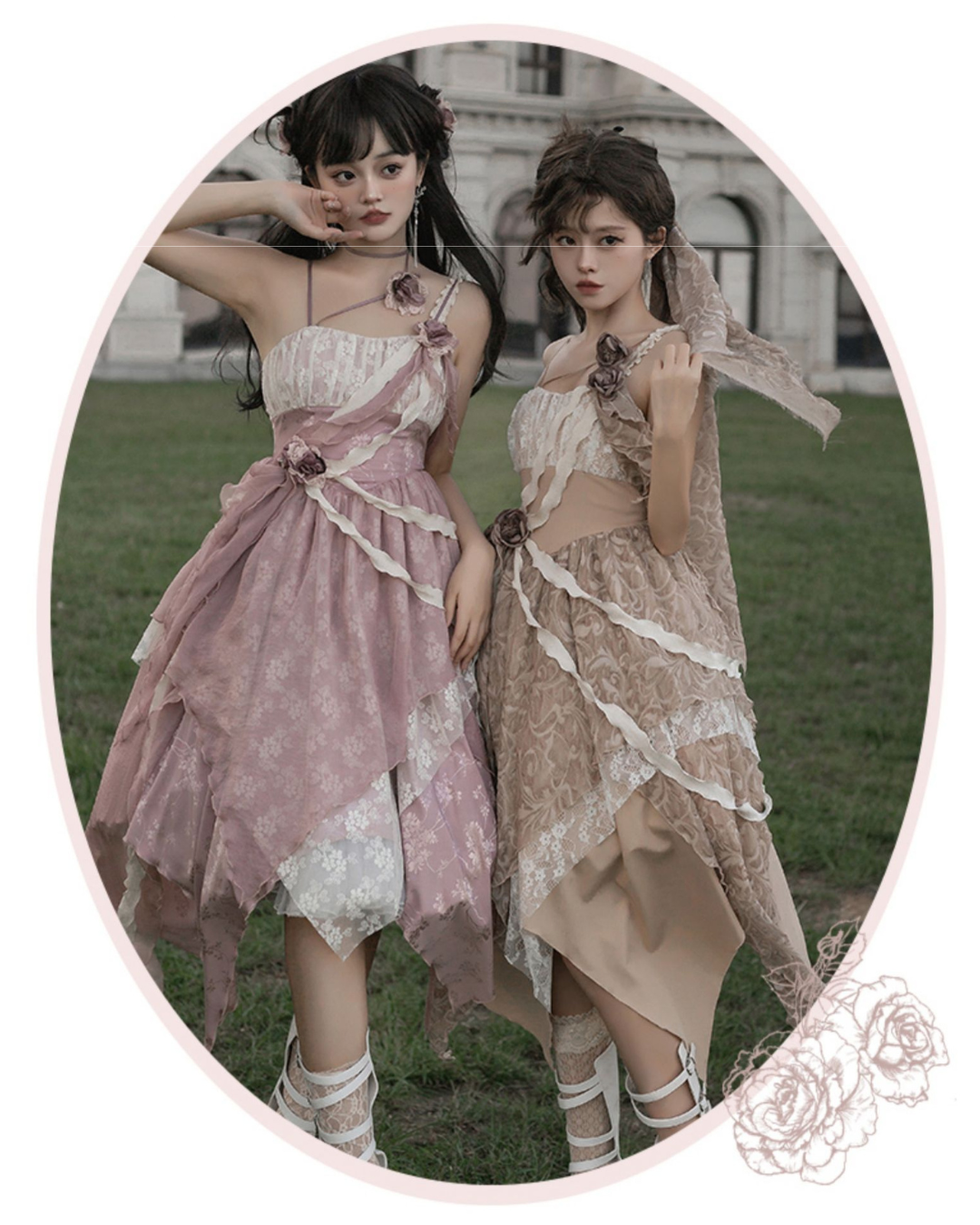 [Sweet Lolita] Anomalous Lace Summer Dress