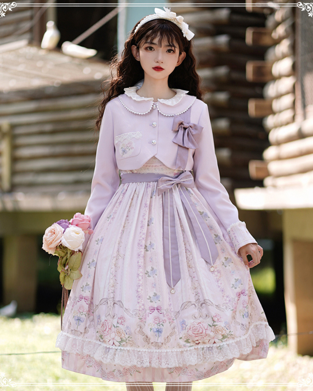 [Sweet Lolita] Elegant Purple Dress