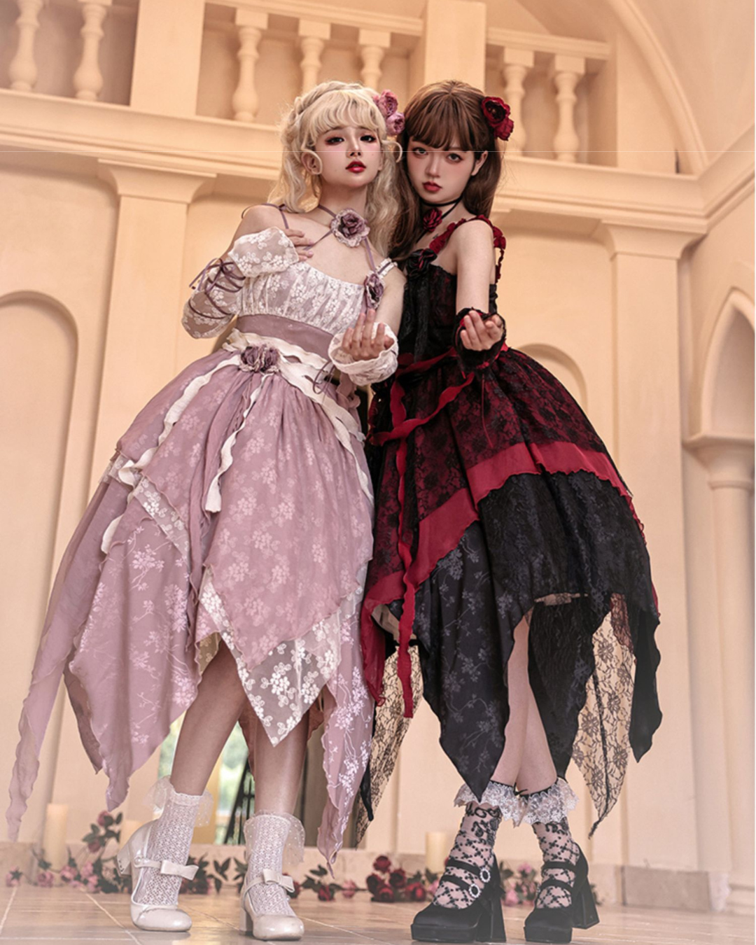 [Sweet Lolita] Anomalous Lace Summer Dress