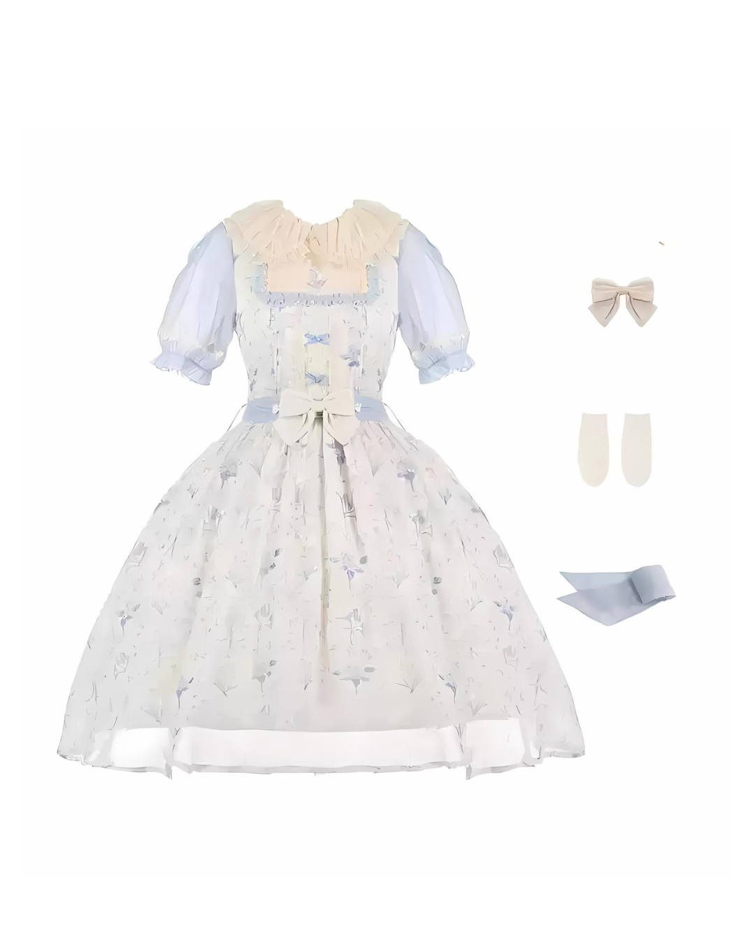 [Sweet Lolita] Summer Style Chiffon Dress　