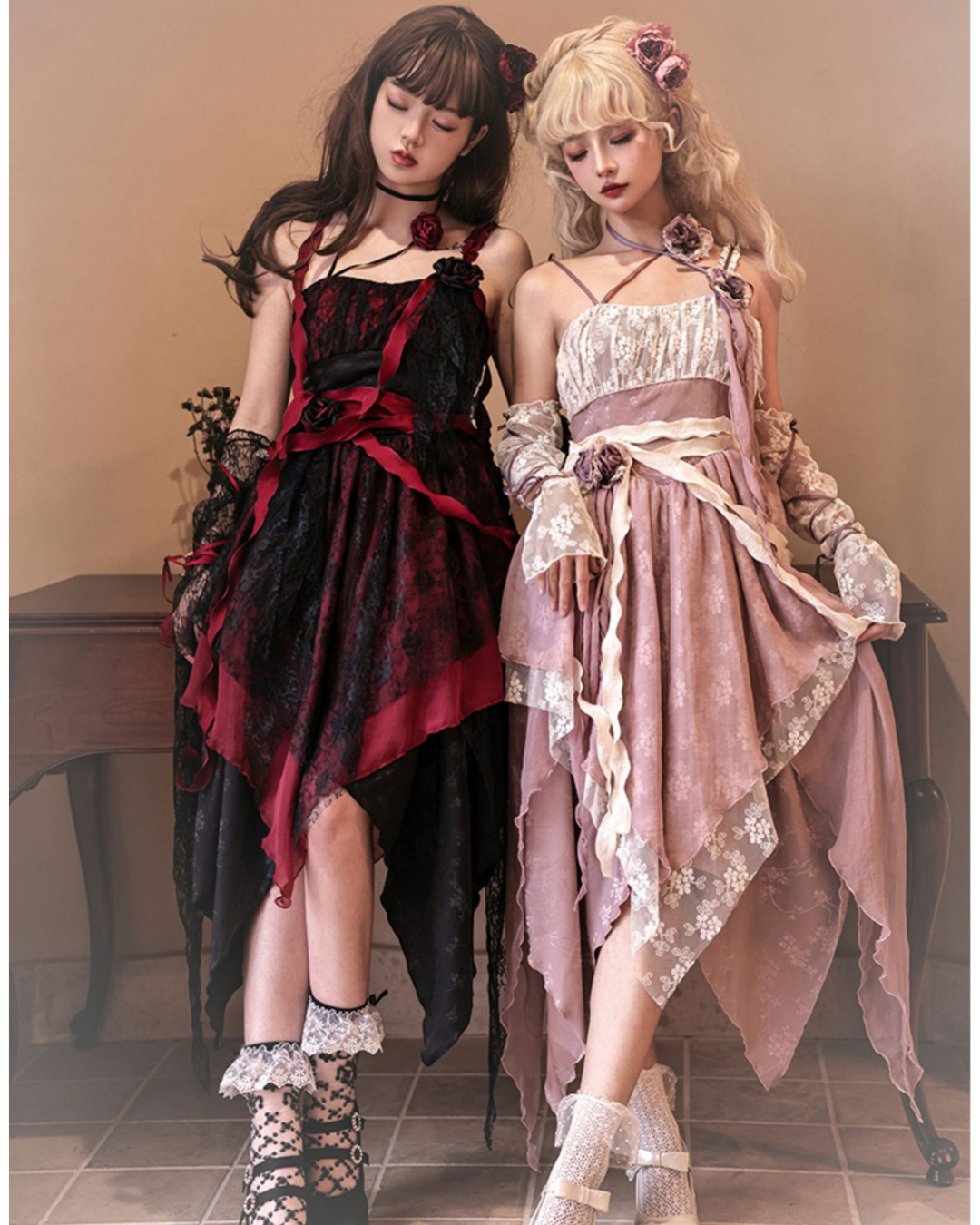 [Sweet Lolita] Anomalous Lace Summer Dress