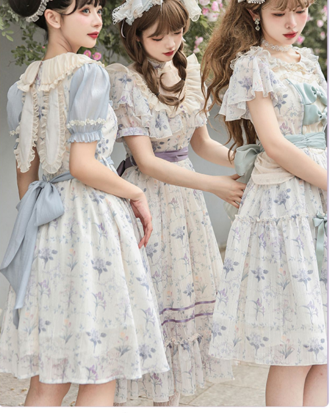 [Sweet Lolita] Summer Style Chiffon Dress　