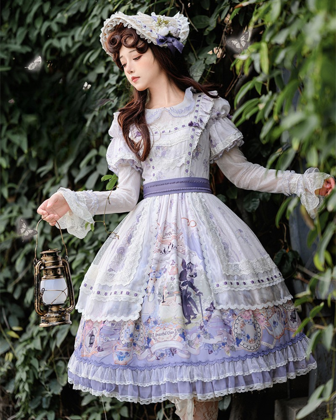 [Sweet Lolita] Purple Rabbit Dress