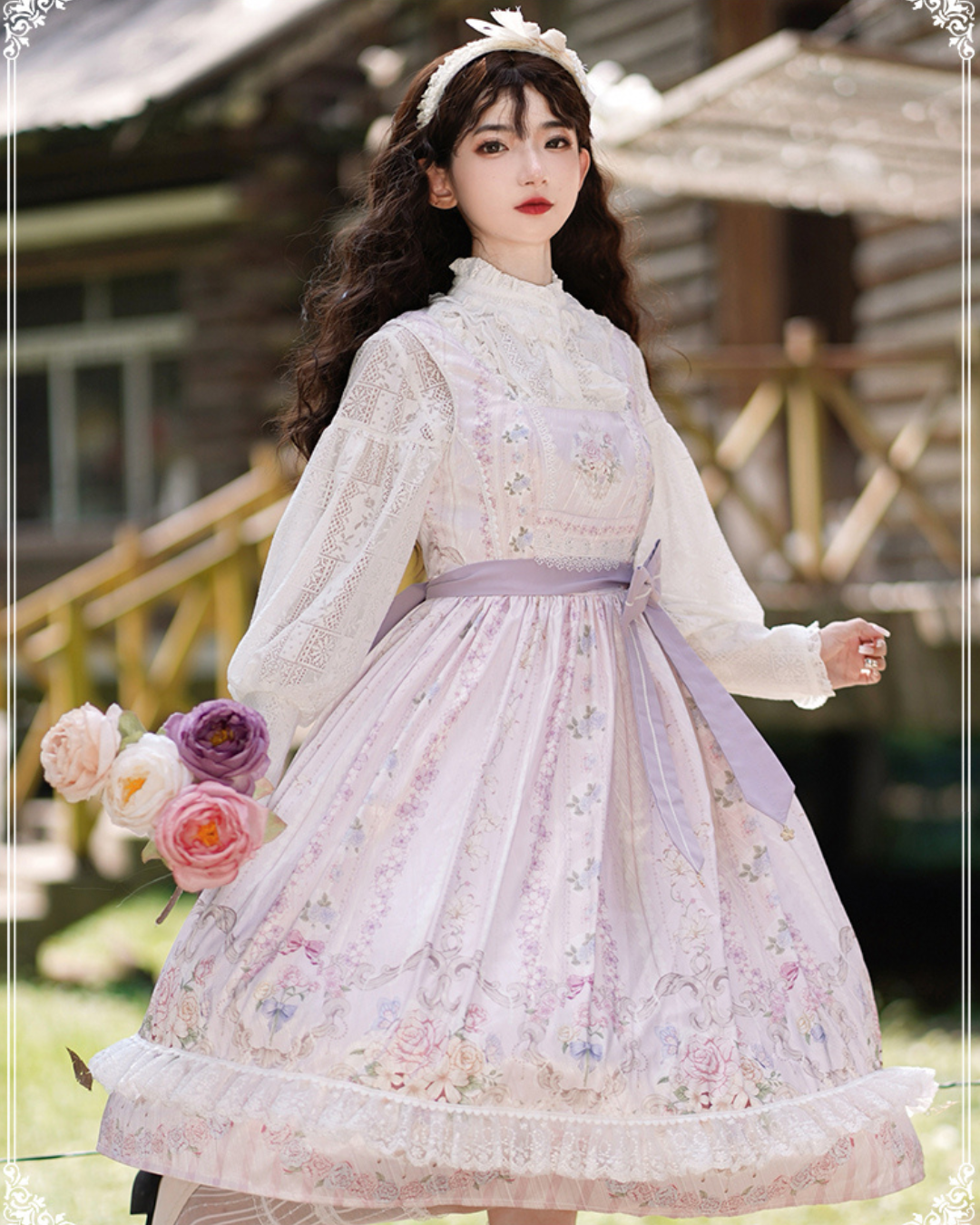 [Sweet Lolita] Elegant Purple Dress