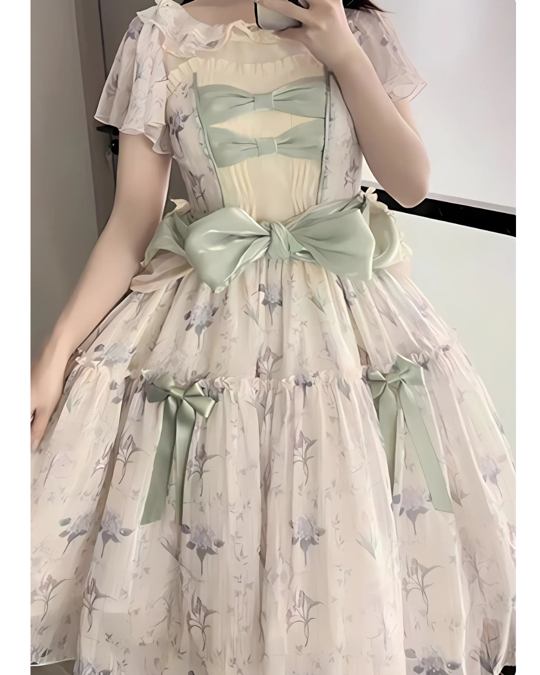 [Sweet Lolita] Summer Style Chiffon Dress　