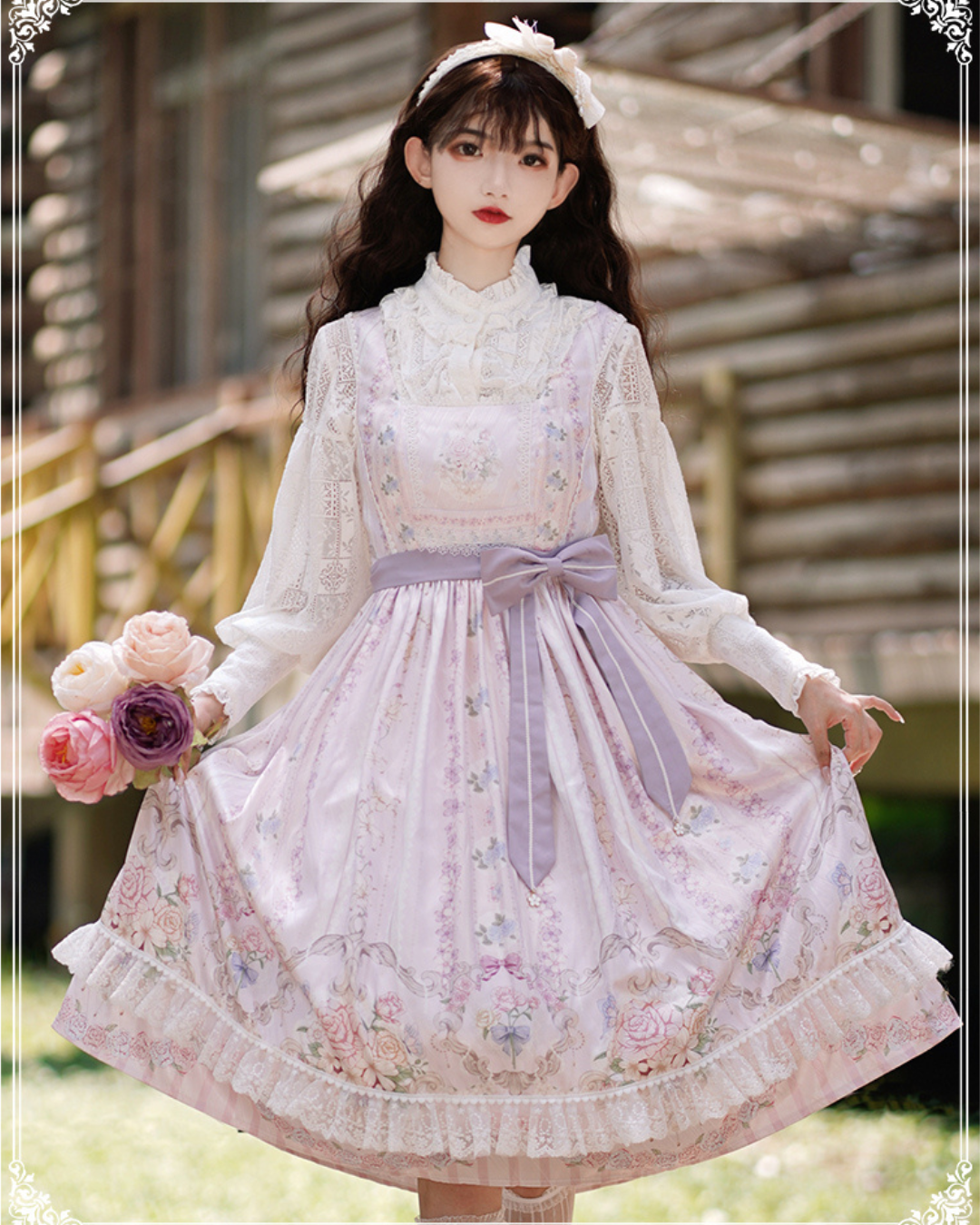 [Sweet Lolita] Elegant Purple Dress