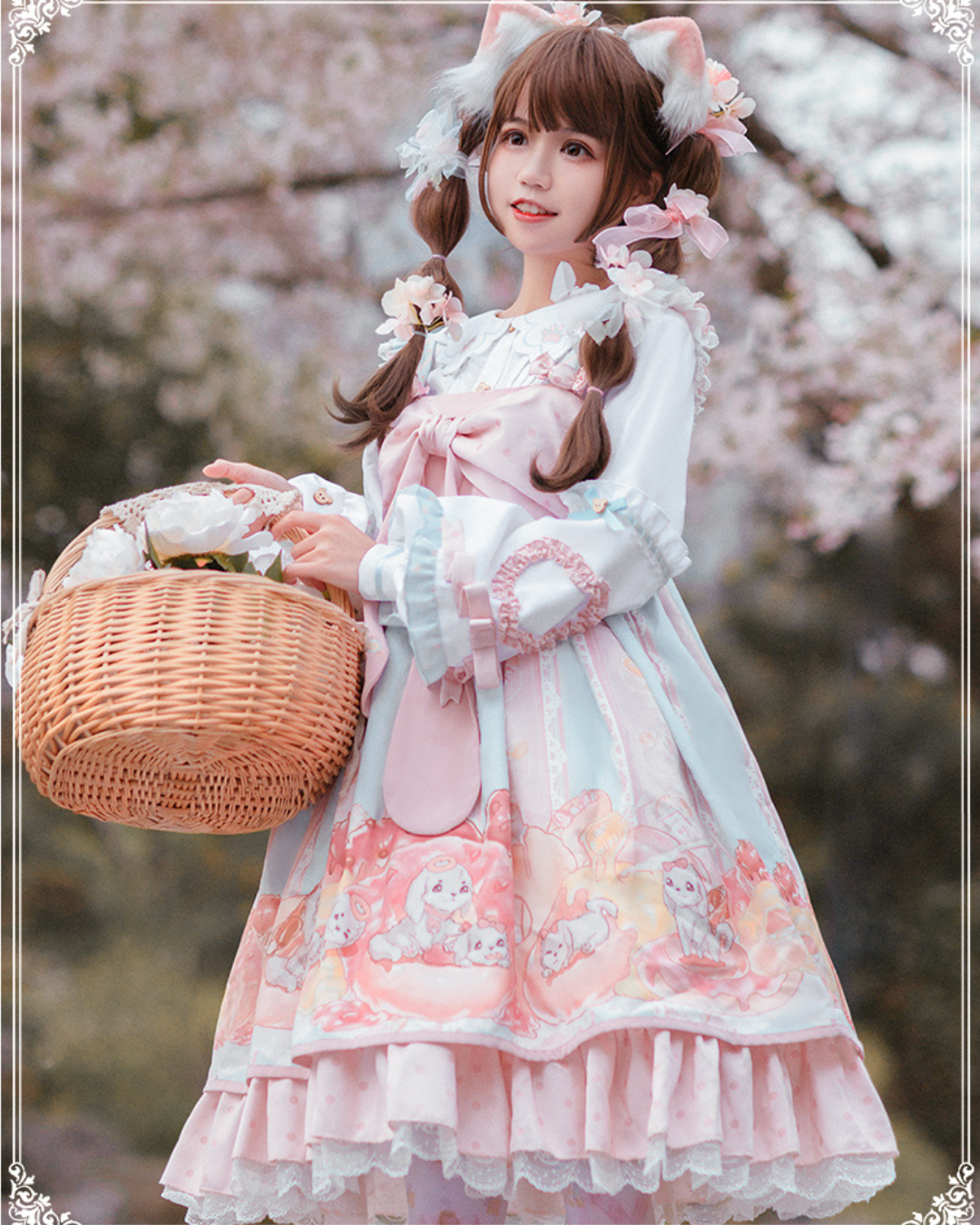 [Sweet Lolita] Pastel Animal Dress