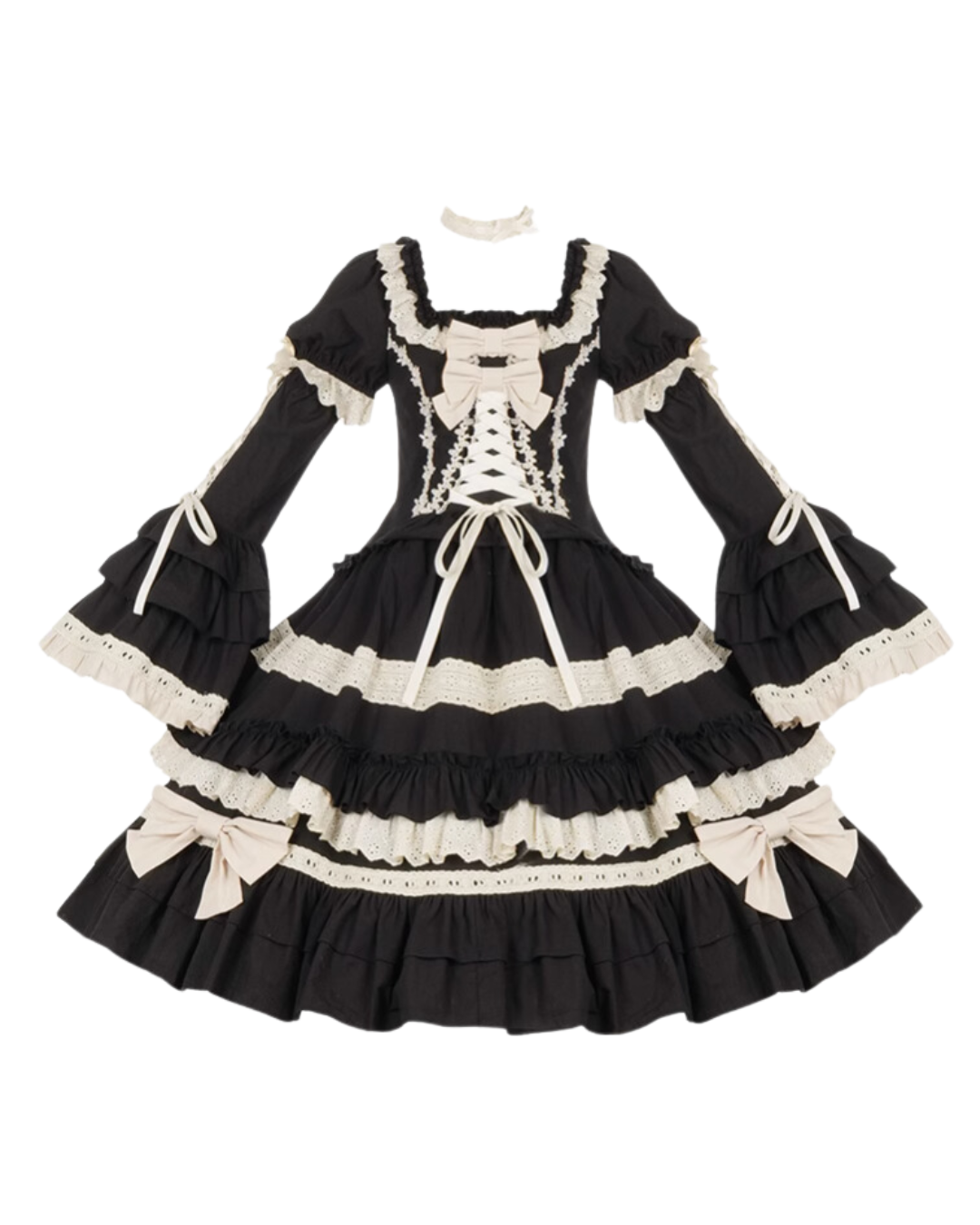 [Classic Lolita] Black Elegant Dress