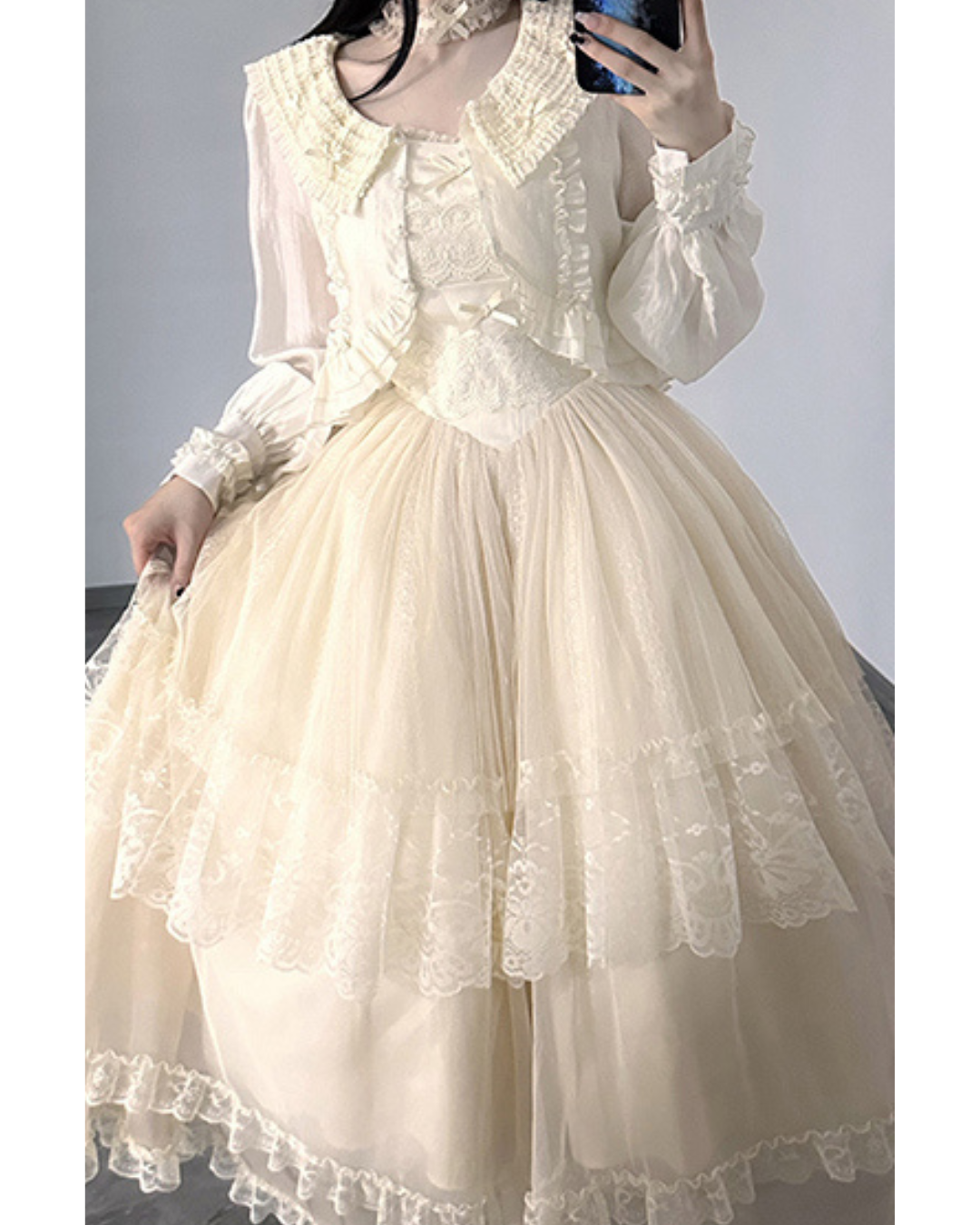 [Sweet Lolita] Couture White Dress