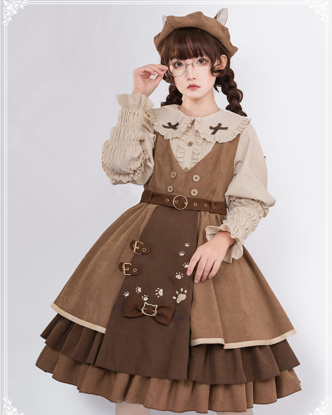 [Classic Lolita] Squirrel Dress 【FULLSET】