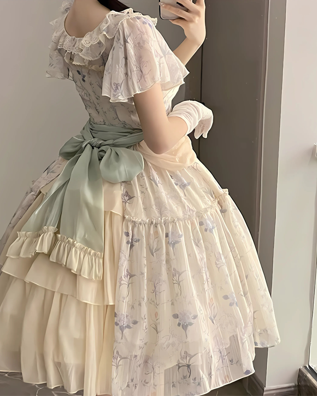 [Sweet Lolita] Summer Style Chiffon Dress　