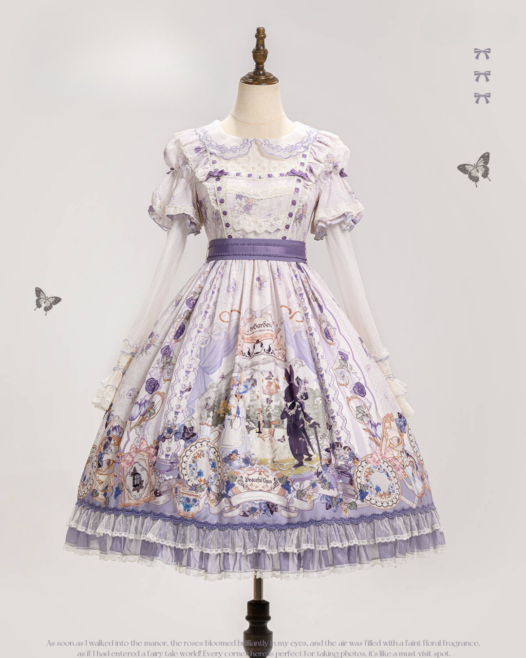 [Sweet Lolita] Purple Rabbit Dress