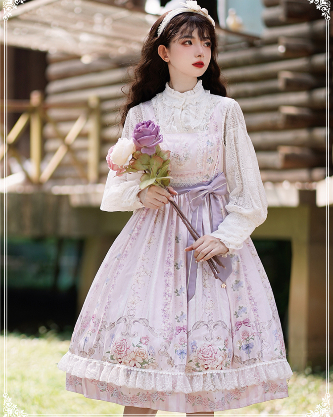 [Sweet Lolita] Elegant Purple Dress