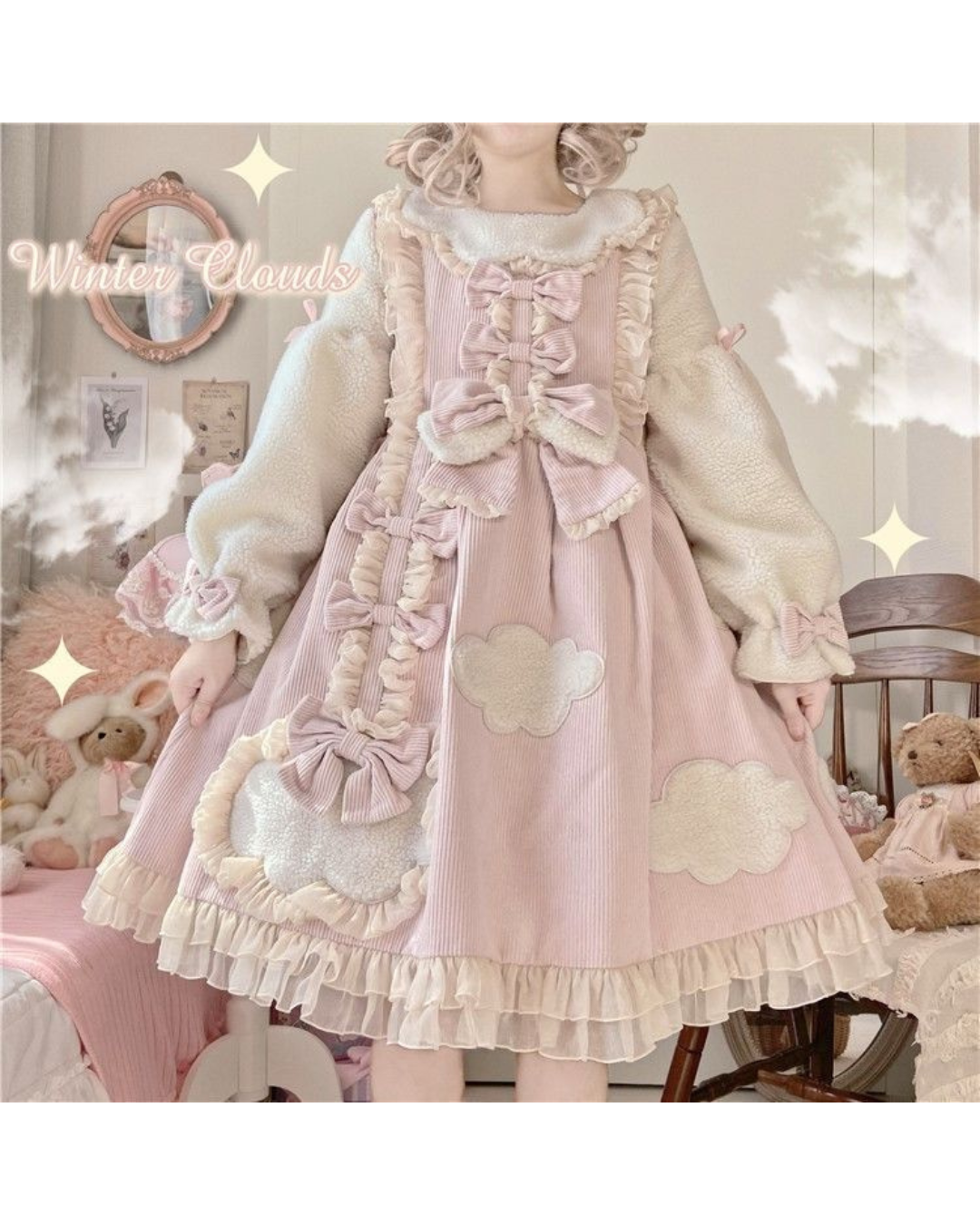 [Sweet Lolita] Dream Cute Fleece Dress