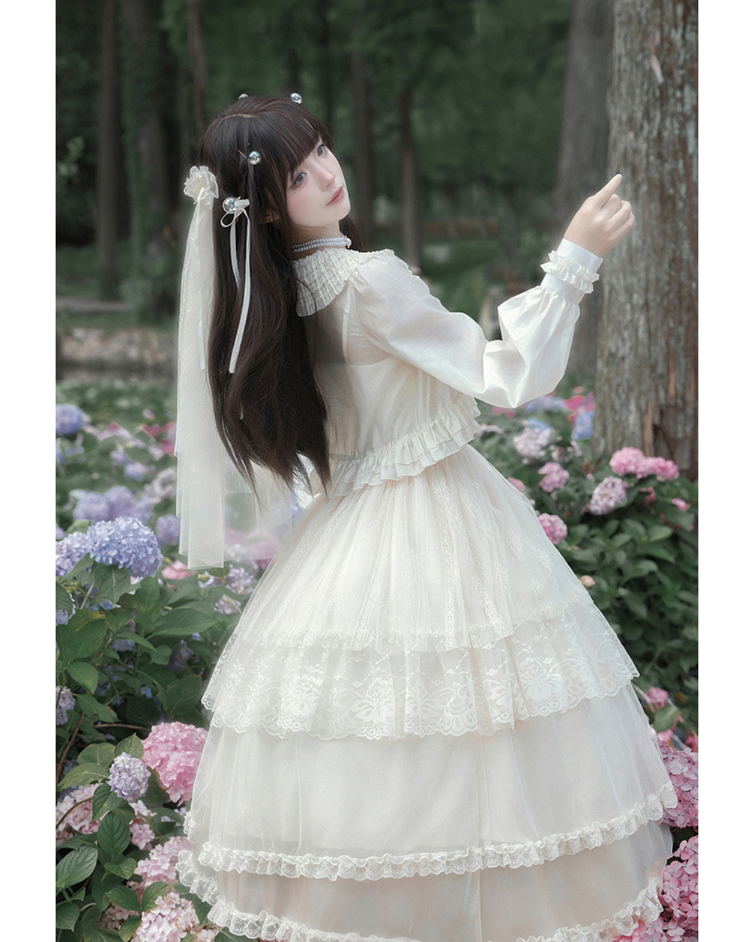 [Sweet Lolita] Couture White Dress