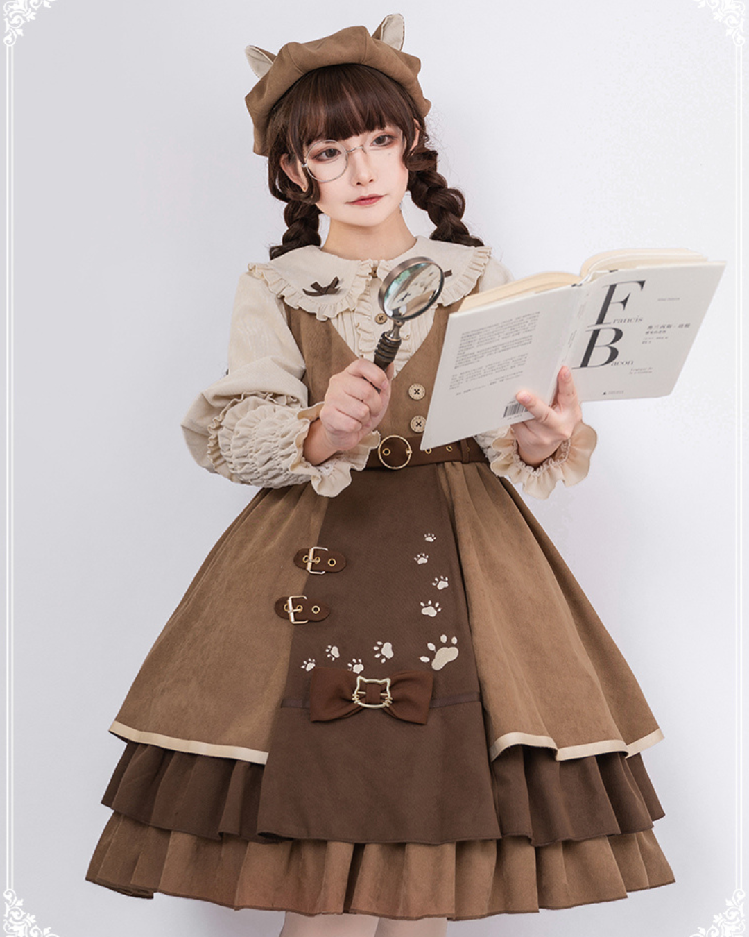 [Classic Lolita] Squirrel Dress 【FULLSET】