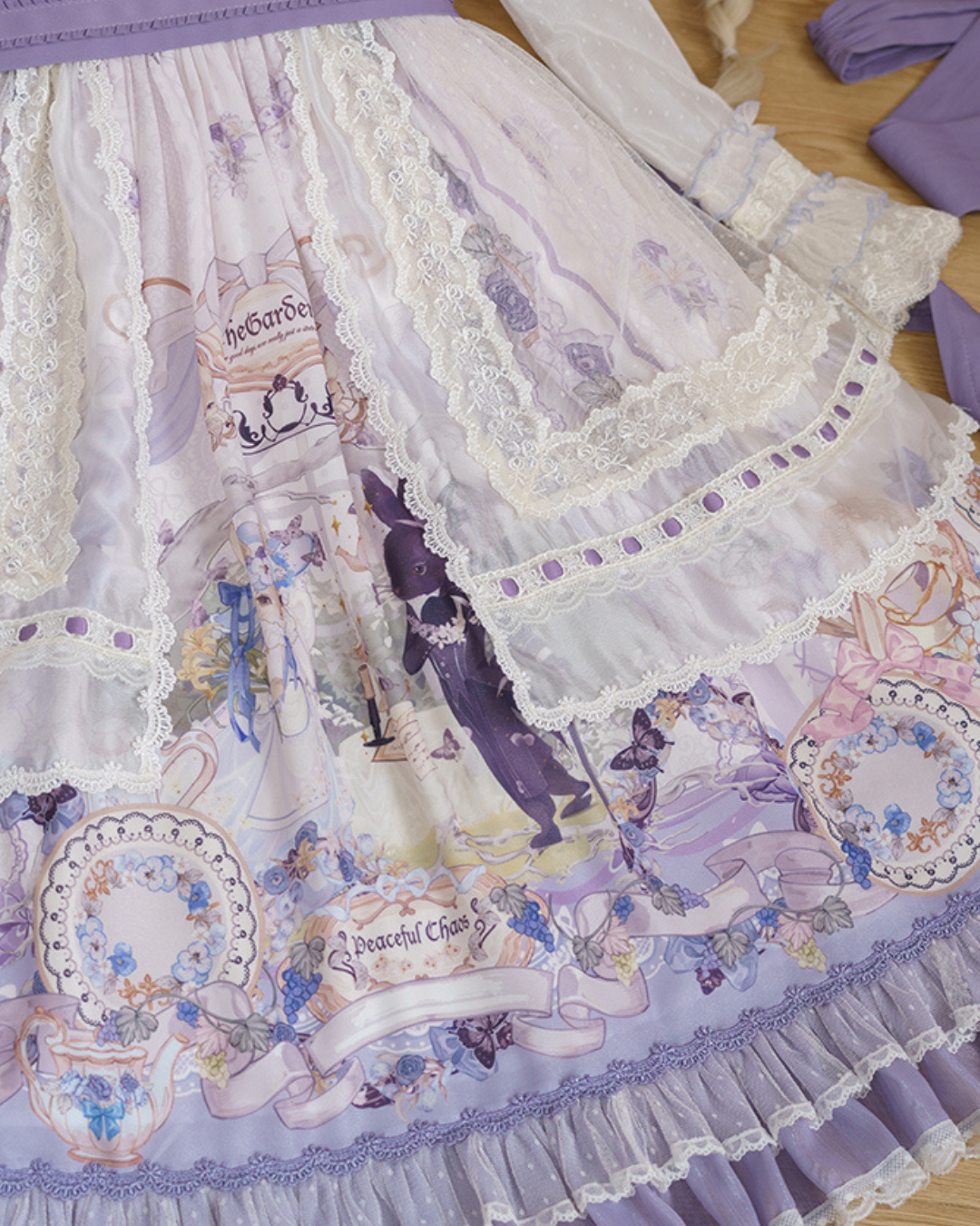 [Sweet Lolita] Purple Rabbit Dress