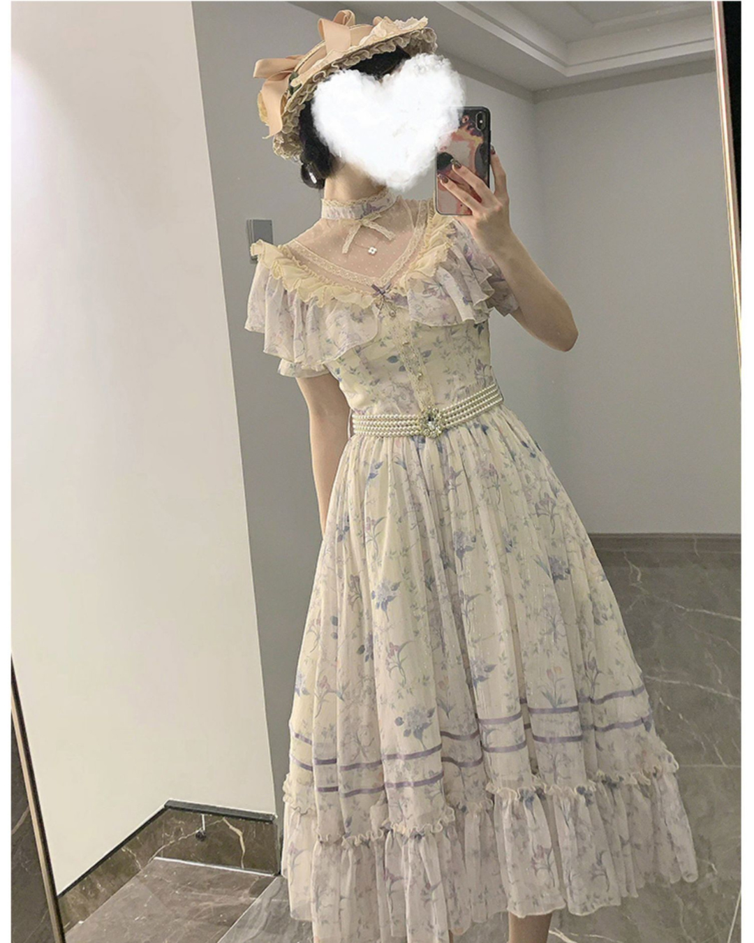 [Sweet Lolita] Summer Style Chiffon Dress　