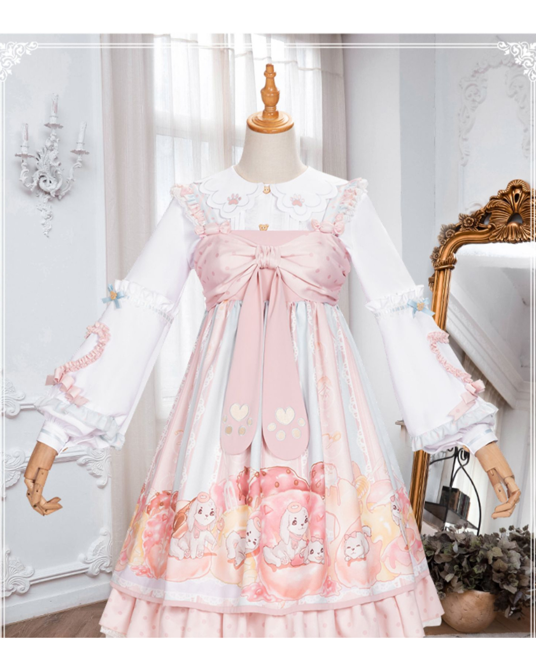 [Sweet Lolita] Pastel Animal Dress